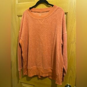 Aerie Women's Coral Fleece Sweatshirt